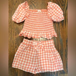 Wonder Nation Gingham Set